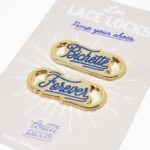 lace lock métal doré bichette forever