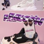 collaboration avec adidas falcon