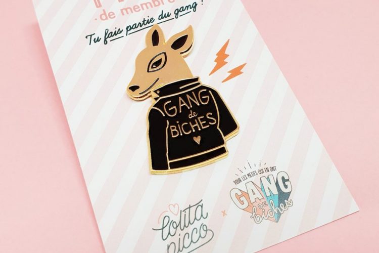 Pin's gang de biches