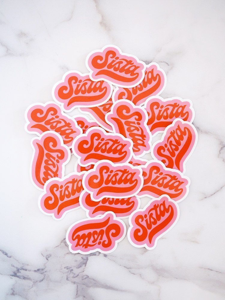 Sticker sista